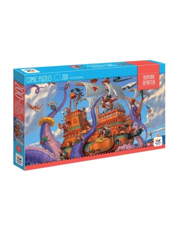 Comic Puzzle 200pcs Pirates