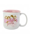 Grease Pink Ladies Ceramic Breakfast Mug 14 Oz In Gift Box