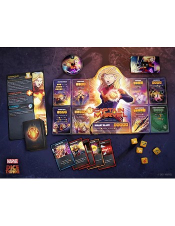 Dice Throne Marvel 2 - Hero Box 1 (Captain Marvel, Black Panther) 2