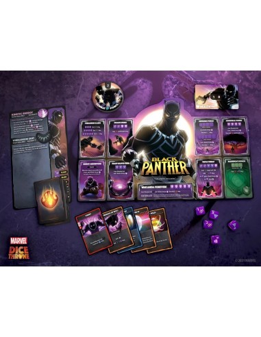 Dice Throne Marvel 2 - Hero Box 1 (Captain Marvel, Black Panther) Dice Throne Marvel 2 - Hero Box 1 (Captain Marvel, Black Panther)