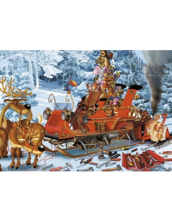 Puzzle 1000pcs Sleigh Repair 2