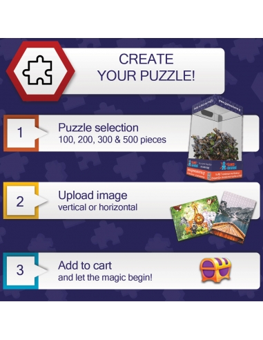 Φτιάξε το δικό σου παζλ - 300 κομμάτια