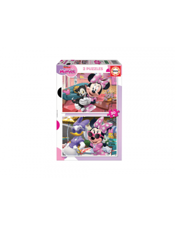 Puzzle 2x20pcs Minnie