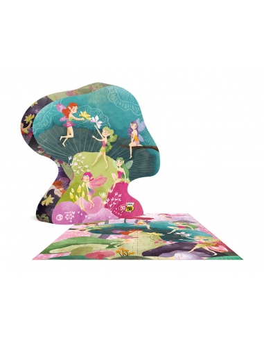 Puzzle 100pcs Forest Fairies