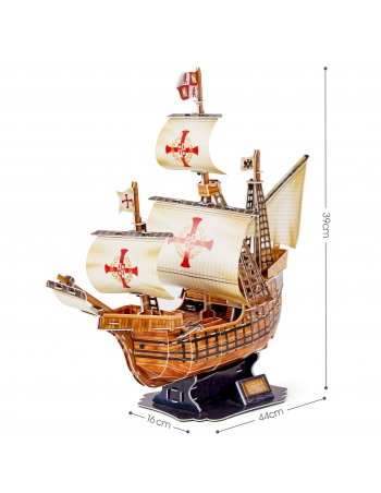 Παζλ 3D 113 κομμάτια Santa Maria 2
