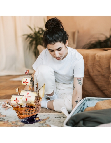 Puzzle 3D 113pcs Santa Maria