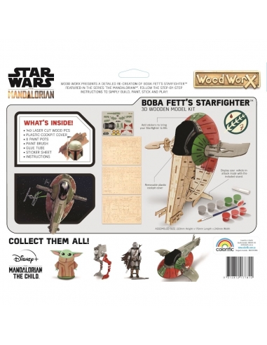 Wood WorX Star Wars Bobba Fett's Slave-1