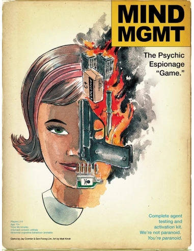 MIND MGMT The Psychic Espionage Game