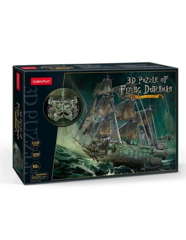 Παζλ 3D 360 κομμάτια Flying Dutchman with LED