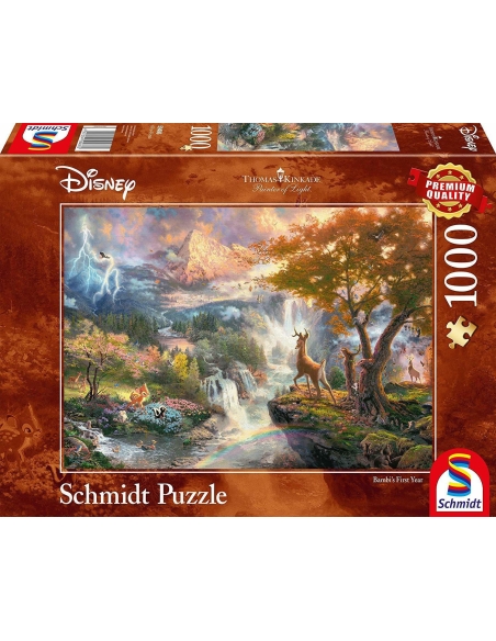 Παζλ 1000 κομμάτια Kinkade Disney - Bambi