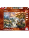 Puzzle 1000pcs Kinkade Disney - Bambi