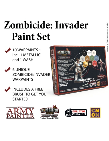 Zombicide: Invader Paint Set