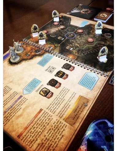 Gloomhaven Jaws of the Lion components