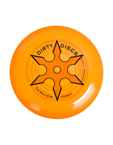 Ninja Star Sports Disc Flying Disc - Orange