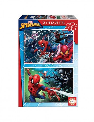 Puzzle 2x100pcs Spider-Μan