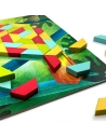 Artiles Pattern Composition with Wooden Blocks and 4 Cards "Nature"