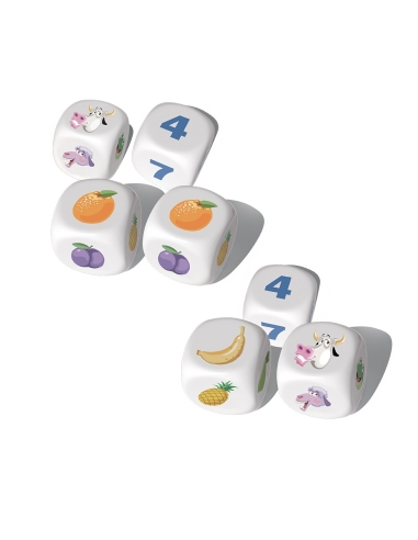 FlexiQ Dice and Card Game "Make a Mooove!"