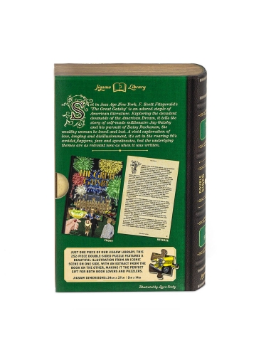 The Great Gatsby – 252 Piece Double-Sided Jigsaw