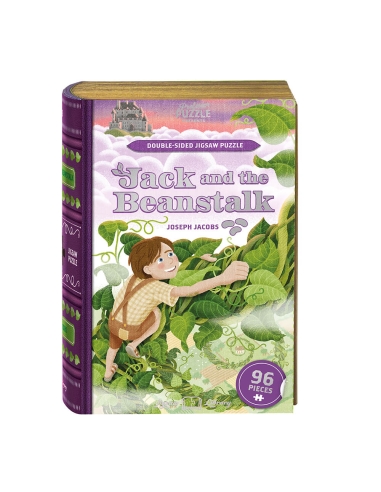 Jack and the Beanstalk – 96 Piece Double-Sided Jigsaw Jack and the Beanstalk – 96 Piece Double-Sided Jigsaw