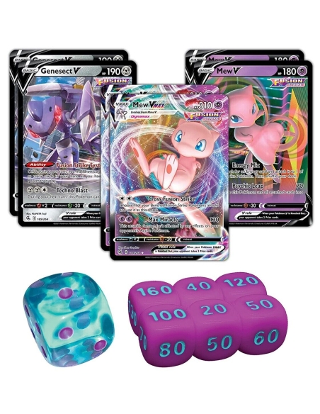  Pokemon TCG: Mew VMAX League Battle Deck : Toys & Games