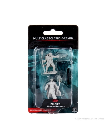 D&D Nolzur's Marvelous Miniatures - Multiclass Cleric + Wizard Male 2
