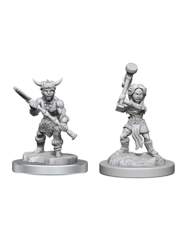 D&D NOLZUR'S MARVELOUS MINIATURES: HALFLING BARBARIANS