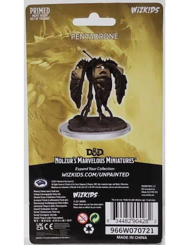 D&D NOLZUR'S MARVELOUS MINIATURES: PENTADRONE