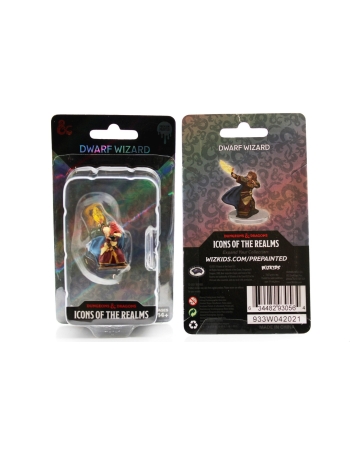 D&D Icons of the Realms Premium Figures: Female Dwarf Wizard 2
