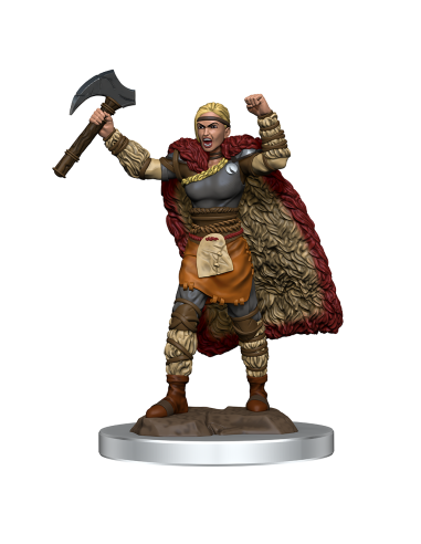 D&D Icons of the Realms Premium Figures: Female Human Barbarian