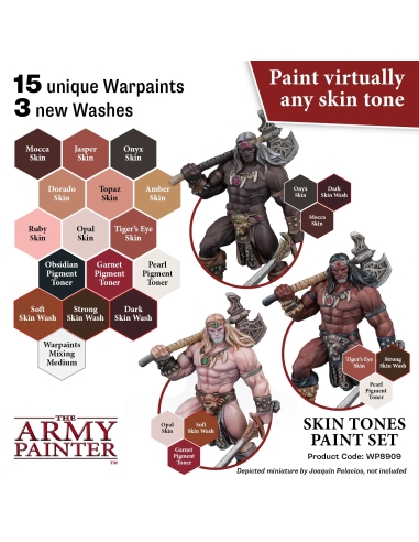 THE ARMY PAINTER - SKIN TONES PAINT SET