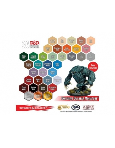 D&D Nolzur's Marvelous Pigments - Monsters Paint Set