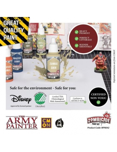 THE ARMY PAINTER - ZOMBICIDE 2ND ED. PAINT SET