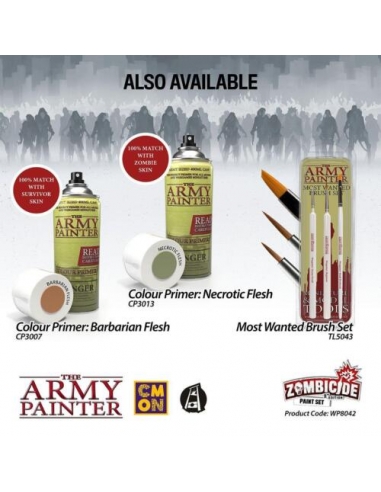 THE ARMY PAINTER - ZOMBICIDE 2ND ED. PAINT SET