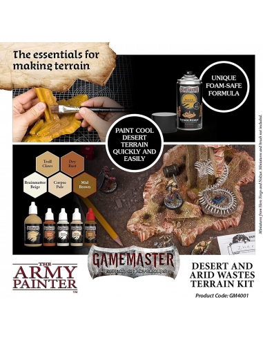 The Army Painter - Gamemaster: Desert & Arid Wastes Terrain Kit