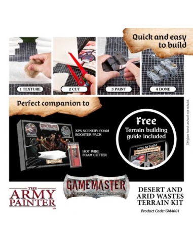 The Army Painter - Gamemaster: Desert & Arid Wastes Terrain Kit