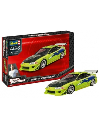 Revell: Fast & Furious Brian's 1995 Mitsubishi Eclipse (1:25)