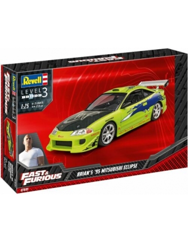 Revell: Fast & Furious Brian's 1995 Mitsubishi Eclipse (1:25)