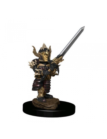 D&D Icons of the Realms Premium Figures: Halfling Fighter Male