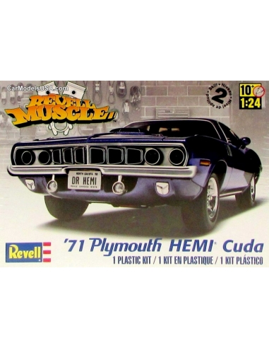 Revell: 1971 Plymouth Hemi Cuda 426 (1:24) Revell: 1971 Plymouth Hemi Cuda 426 (1:24)