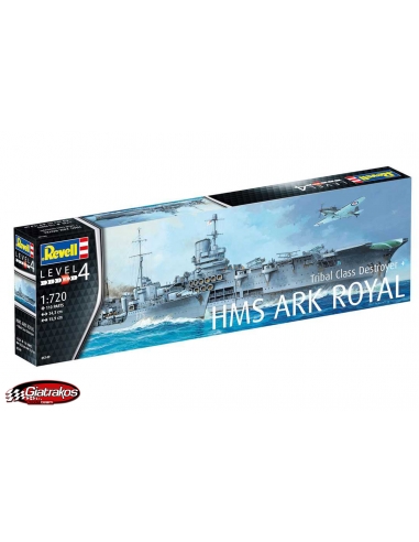Revell: HMS Ark Royal & Tribal Class Destroyer - 1:720