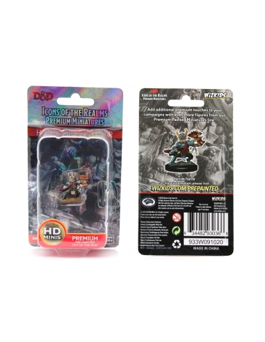 D&D Icons of the Realms Premium Figures: Halfling Fighter Female