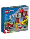 LEGO Fire Station and Fire Truck