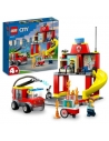 LEGO Fire Station and Fire Truck