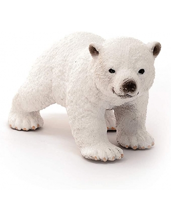 Polar bear cub, walking